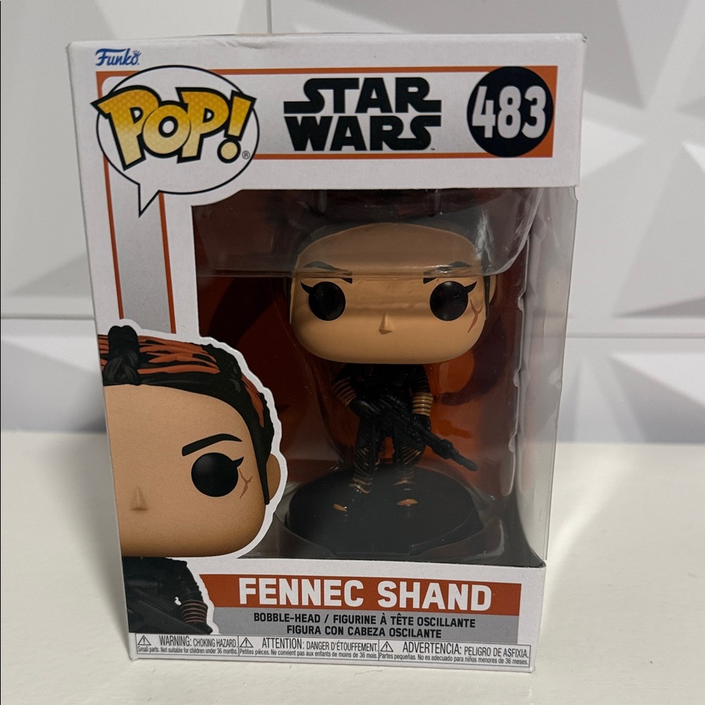 Funko Pop Fennec Shand with Black and Orange Accents